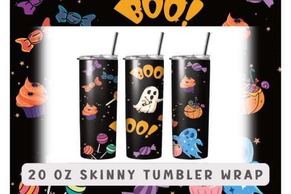 Cute Halloween Tumbler Sublimation