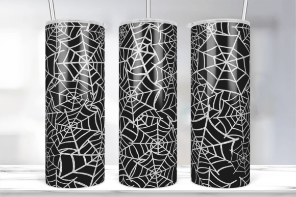 Spider Web Halloween 20Oz Tumbler Wrap