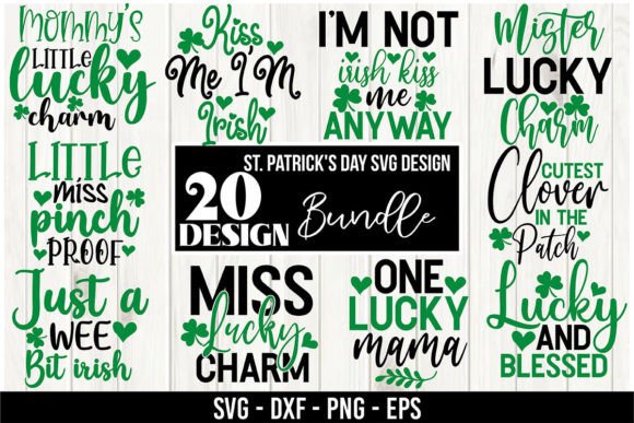 St. Patrick’s Day SVG Design Bundle