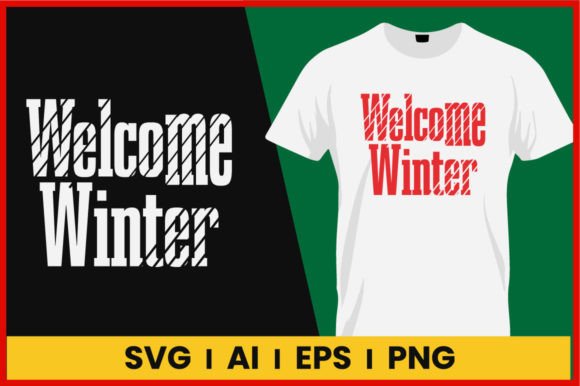 Winter T-Shirt Design Winter Bundle SVG